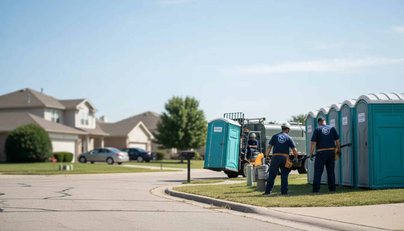 Porta Potty Rental in San Ramon, CA near me